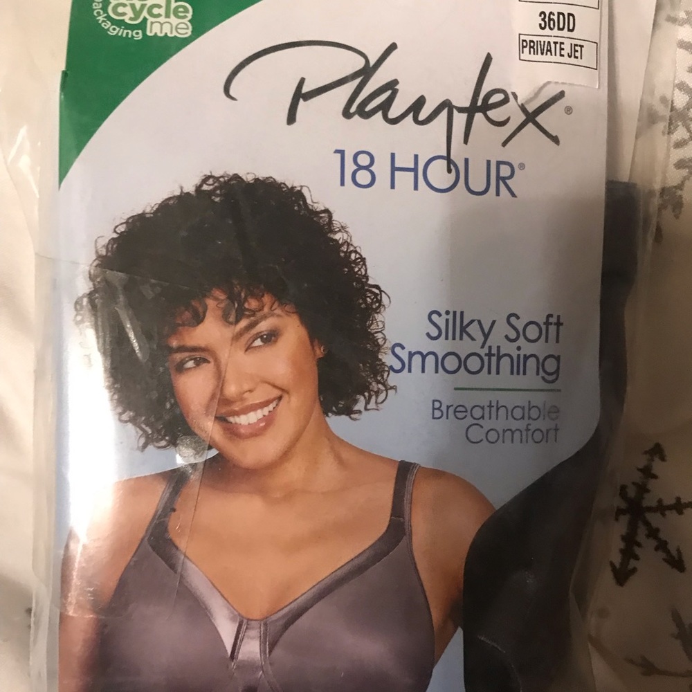Platex 18 hour bra 4803 wire free bra 36DD